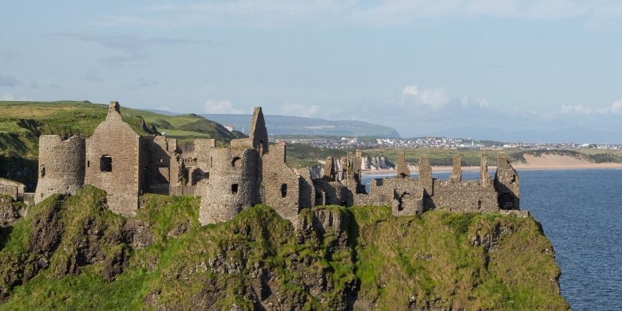 Dunluce Castle Irlanda ruinas historicas