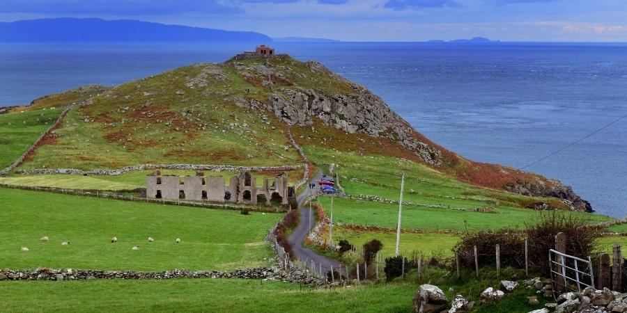 Condado Antrim Irlanda para verl el Castillo Dunluce