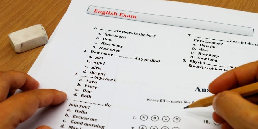 Examen PET de inglés